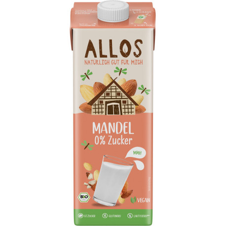 Allos - Mandel Drink naturell - 1l