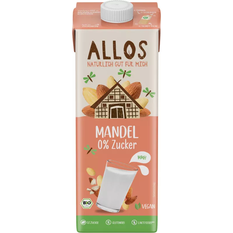 Allos - Mandel Drink naturell - 1l