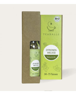 Teaballs - organic lemon balm tea - 12g | Miraherba organic tea