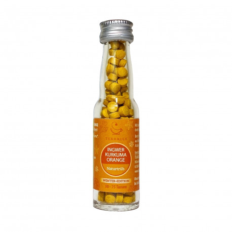 Teaballs - Té orgánico de jengibre, cúrcuma y naranja - 12 g