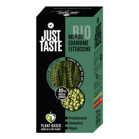 Just Taste - Mungo Edamame Fettuccine - 250g | Miraherba Bio Pasta