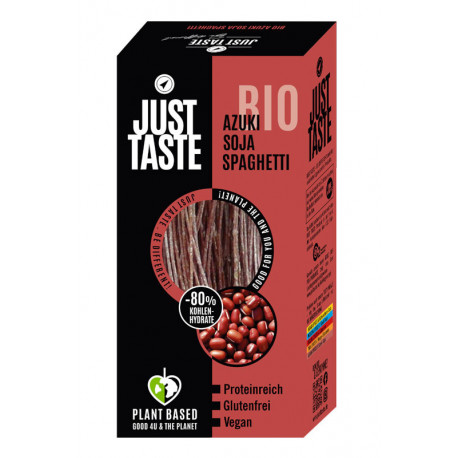 Just Taste - Espaguetis de soja Azuki orgánicos - 250g