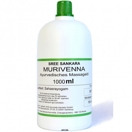 Sree Sankara - Murivenna - 1 litro | Miraherba Ayurveda