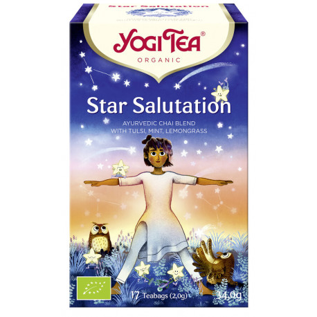 Yogi Tea - Saludo a las Estrellas Orgánico - 17 bolsitas de té