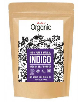 Radico bio - Poudre d'indigo - 100g | Couleur de cheveux Miraherba