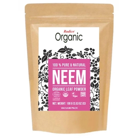 Radico orgánico - Polvo de Neem - 100g | Cuidado del cabello Miraherba