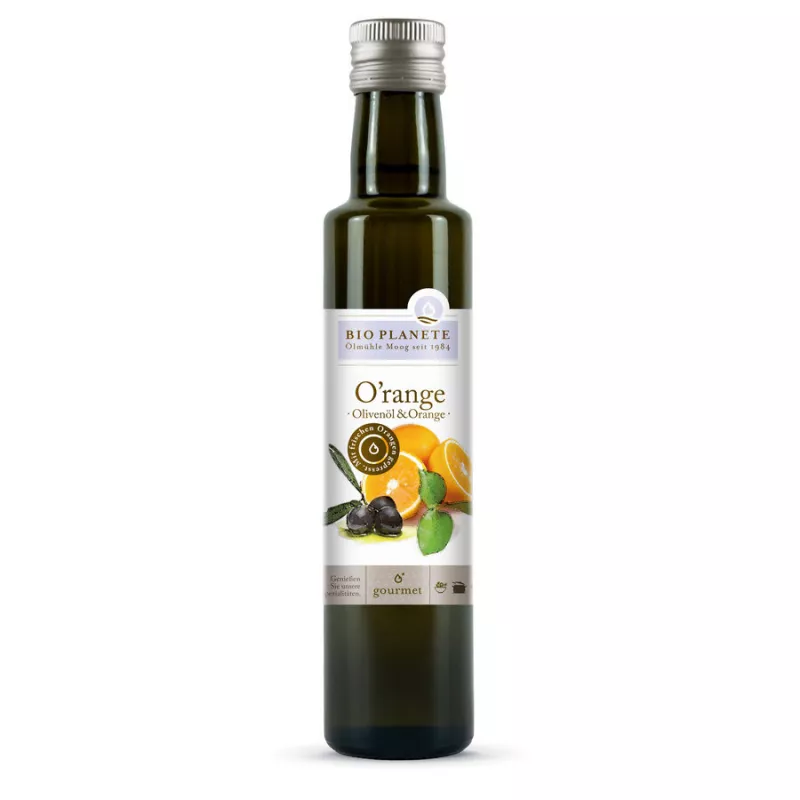 Bio Planète - Olio d'oliva e arancia O'range - 0,25 l | Oli Miraherba