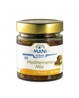 MANI - Organic Mediterranean mix in olive oil - 190 g