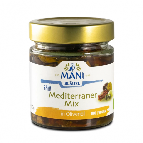 MANI - Mix mediterraneo biologico all'olio di oliva - 190 g