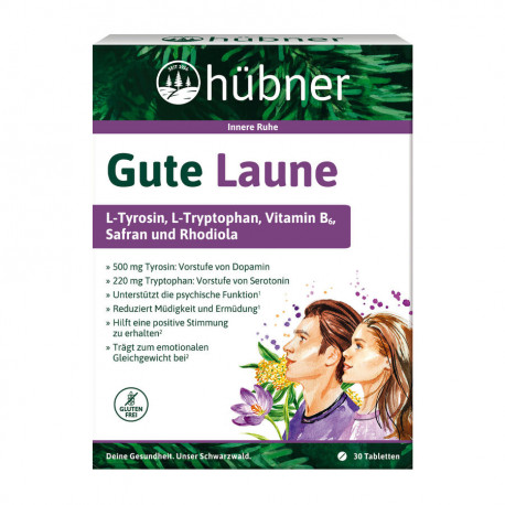 Hübner - Bonne humeur - 27g | Complément nutritionnel Miraherba