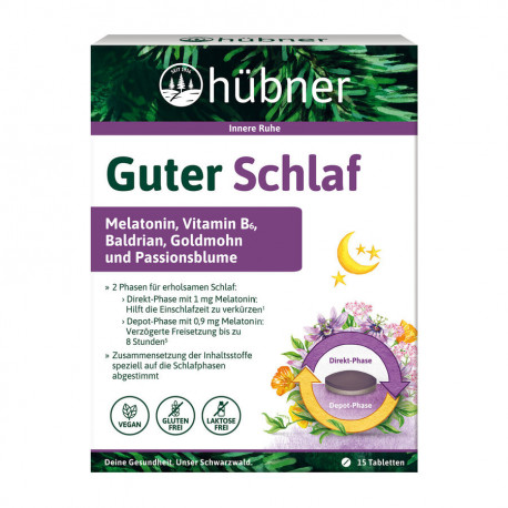 Hübner - Bon sommeil - 12g | Complément nutritionnel Miraherba