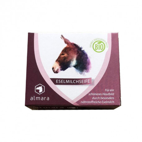 Zhenobya - organic donkey milk soap unpackaged - 100g | Miraherba soap