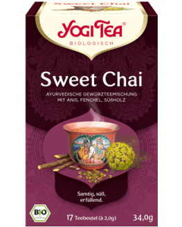 Yogi Tea - Sweet Chai Organic, bustine di tè - 17pz