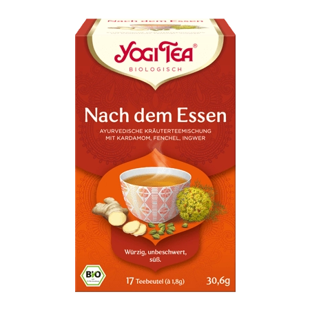 Yogi Tea - Après le Repas, Thé Bio, Mousselines - 17S