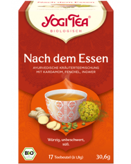 Yogi Tea - Después de la Comida, el Té Orgánico, Aufgussbeutel de 17St