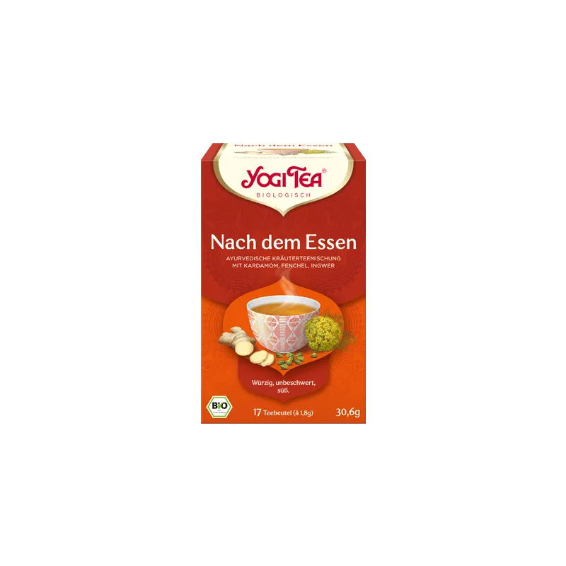 Yogi Tea - Dopo aver mangiato il Tè Bio, Aufgussbeutel - 17S