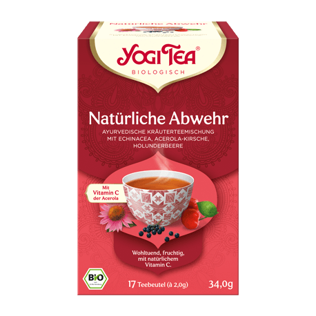 Yogi Tea - Natürliche Abwehr | Miraherba Bio Tee & Lebensmittel
