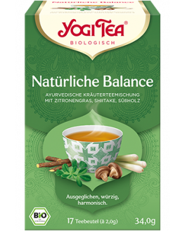 Yogi Tea - Natürliche Balance - 17 Teebeutel | Miraherba Bio Tee