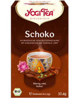 Yogi Tea - Cioccolato - 17 bustine di tè | Tè biologico Miraherba