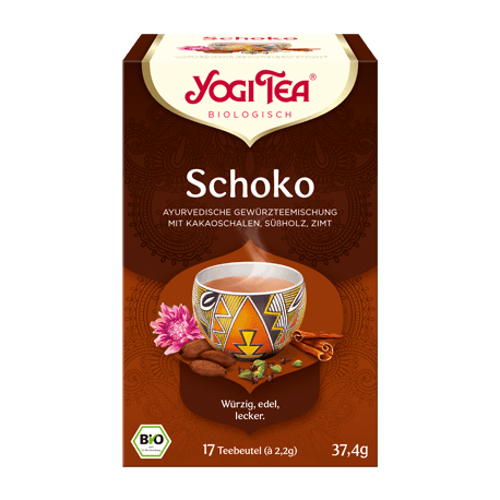 Yogi Tea - Chocolate - 17 tea bags | Miraherba organic tea