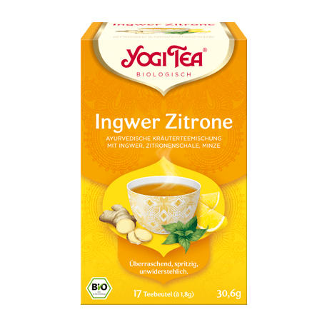 Yogi Tea - Zenzero Limone Bio - 17St