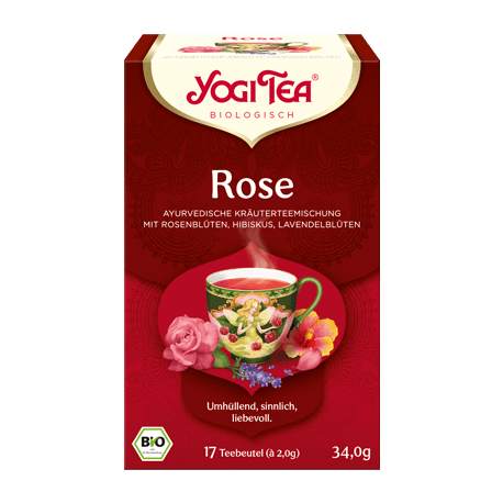 Yogi Tea Rose Bio - 17St |Miraherba Thés Bio