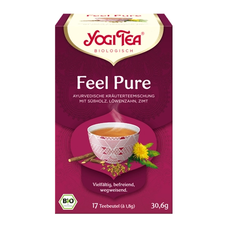 Yogi Tea - Feel Pure - 17 pcs | Miraherba Organic Tea & Food