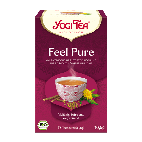 Yogi Tea - Feel Pure - 17 St | Miraherba Bio Tee & Lebensmittel