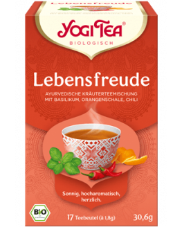 Yogi Tea - Joie de vivre - 17 tea bags | Miraherba organic tea