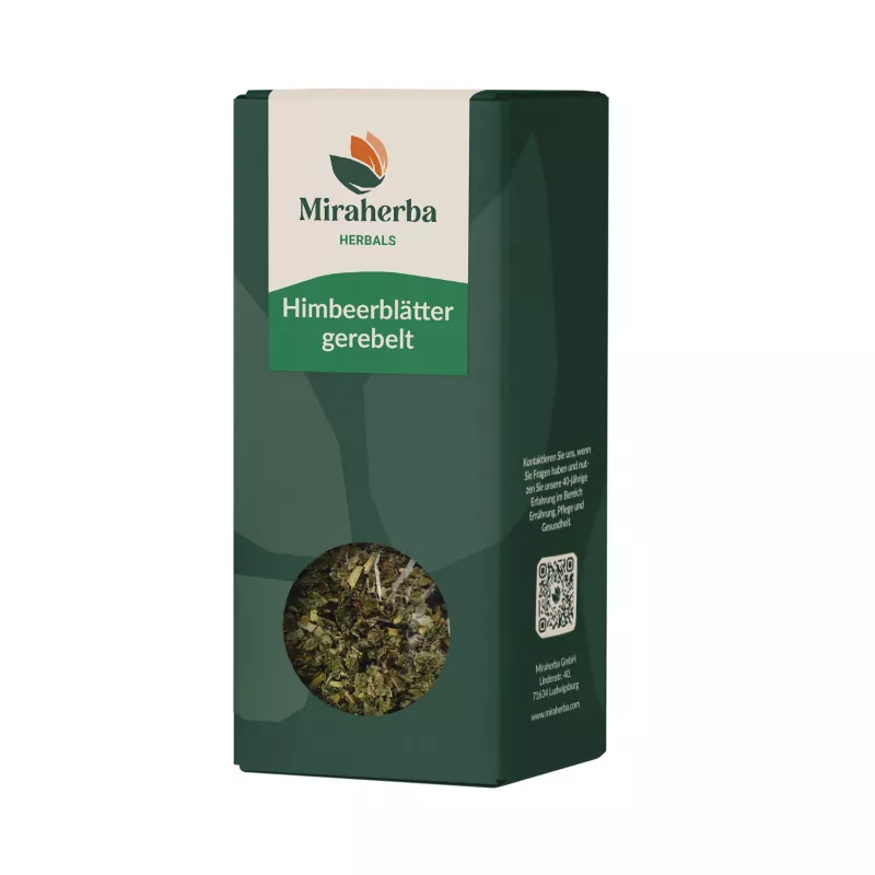 Miraherba - organic raspberry leaves rubbed - 100g