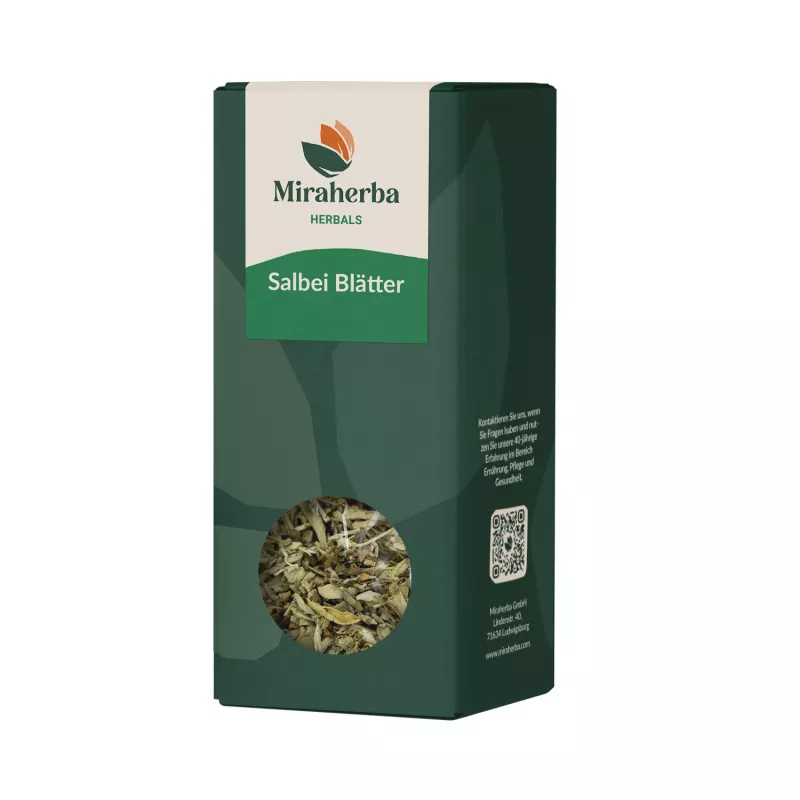 Miraherba - Bio Salbei Blätter - 100g | Miraherba Bio Kräuter