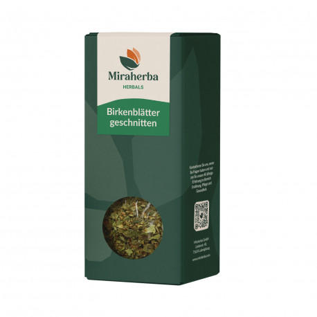 Miraherba - foglie di betulla bio, tagliate - 100g | Erbe Miraherba