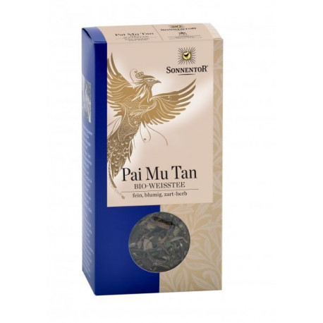 Sonnentor Weißer Tee, Pai Mu Tan - Höchste Bio Qualität