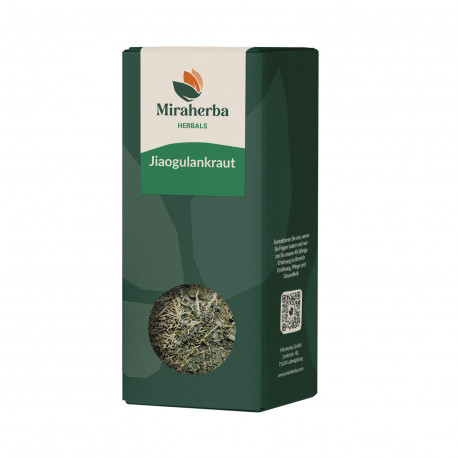 Miraherba - Jiaogulankraut geschnitten 100g | Miraherba Bio Tees