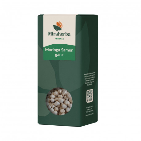 Miraherba - organic Moringa-seeds / Behensamen whole - 100g