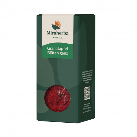Miraherba - Granatapfelblüten ganz - 50g | Miraherba Kräuter
