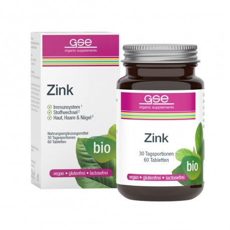GSE - Bio Zink Compact - 60 Tabletten