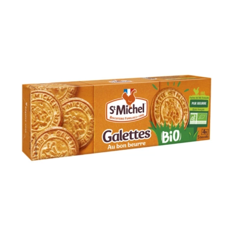 St Michel - Galettes bio con mantequilla - 130g | Galletas Miraherba