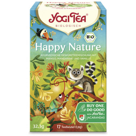 Yogi Tea - Happy Nature Bio- 17 sachets de thé