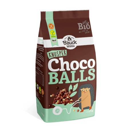 Bauckhof - Knusper Choco balls - 275g | Petit déjeuner Miraherba