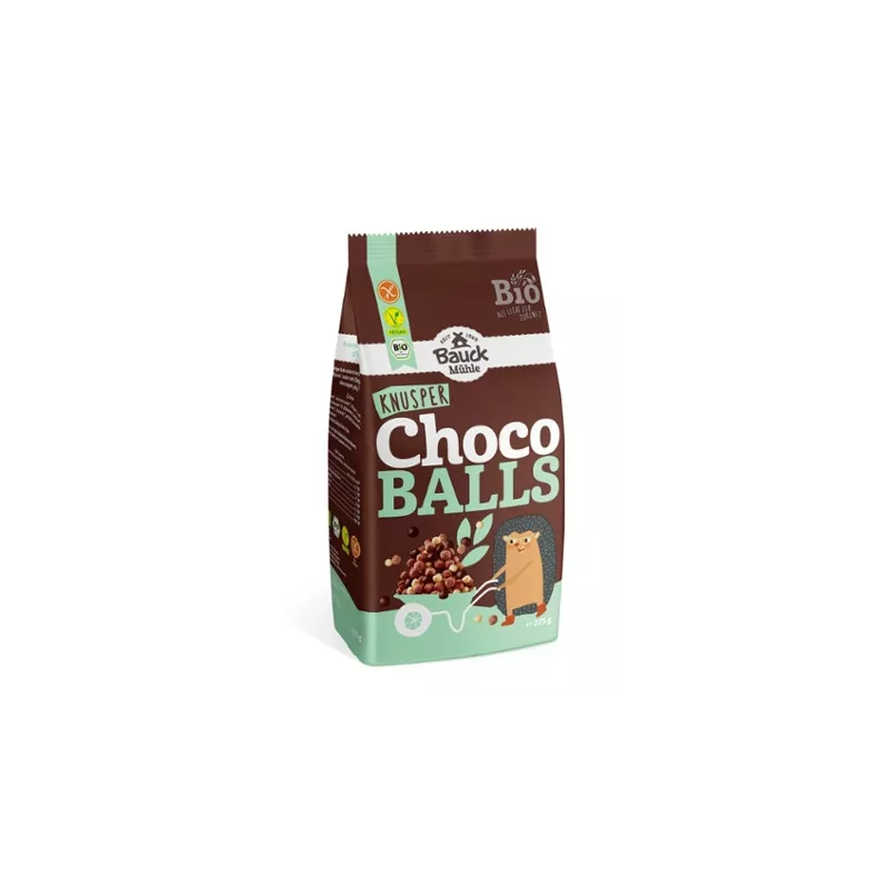 Bauckhof - Palline croccanti al cioccolato - 275g | Miraherba
