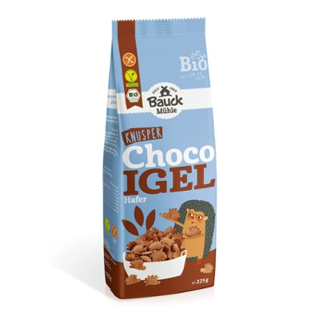 Bauck - Crunchy Choco Oat Hedgehog - 225g | Miraherba Breakfast