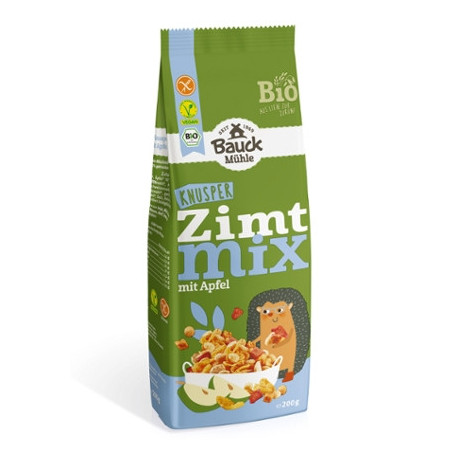 Bauck - Knusper Zimt Mix mit Apfel - 200g | Miraherba Frühstück