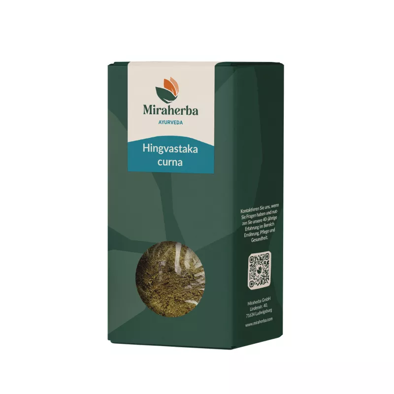 Miraherba - Hingvastaka churna refill - 100g | Miraherba Ayurveda