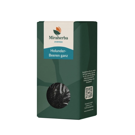 Miraherba - bayas de saúco negras enteras - 100g | Hierbas Miraherba