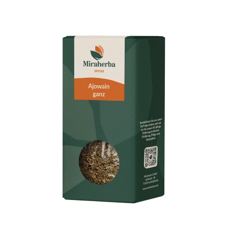 Bio Ajowain, Royal cumin whole 100g refill