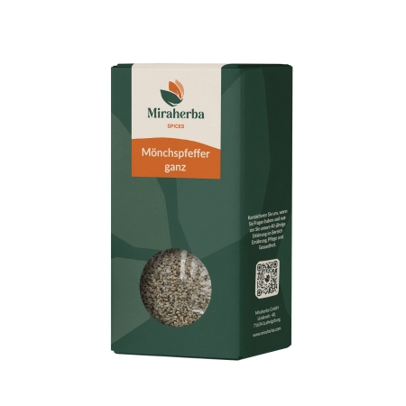 Miraherba - Bio Mönchspfeffer / Keuschlamm ganz - 100g Nachfüller