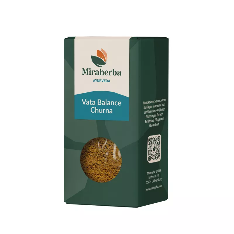 Miraherba - Organic Vata Balance Churna - 50g