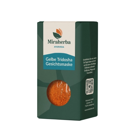 Miraherba - Maschera viso gialla ayurvedica Tridosha