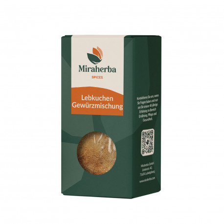 Miraherba - mezcla de especias de pan de jengibre orgánico - 50g